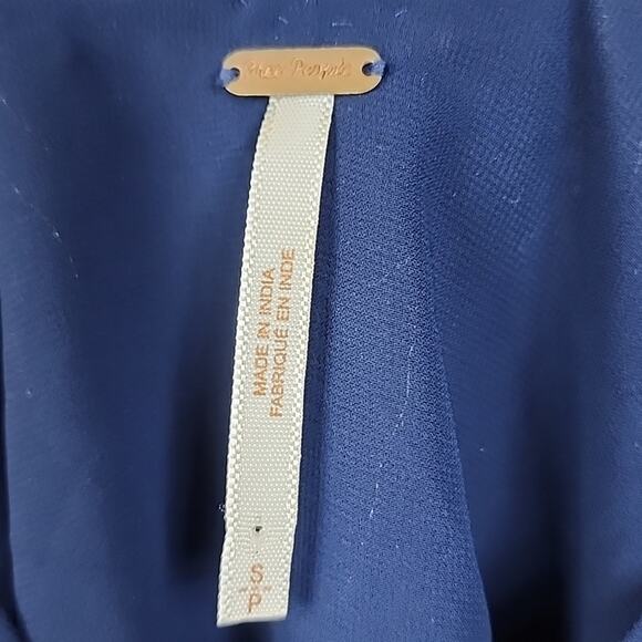 Free People Secret Garden Beaded Shift Small Dress - Picture 6 of 9